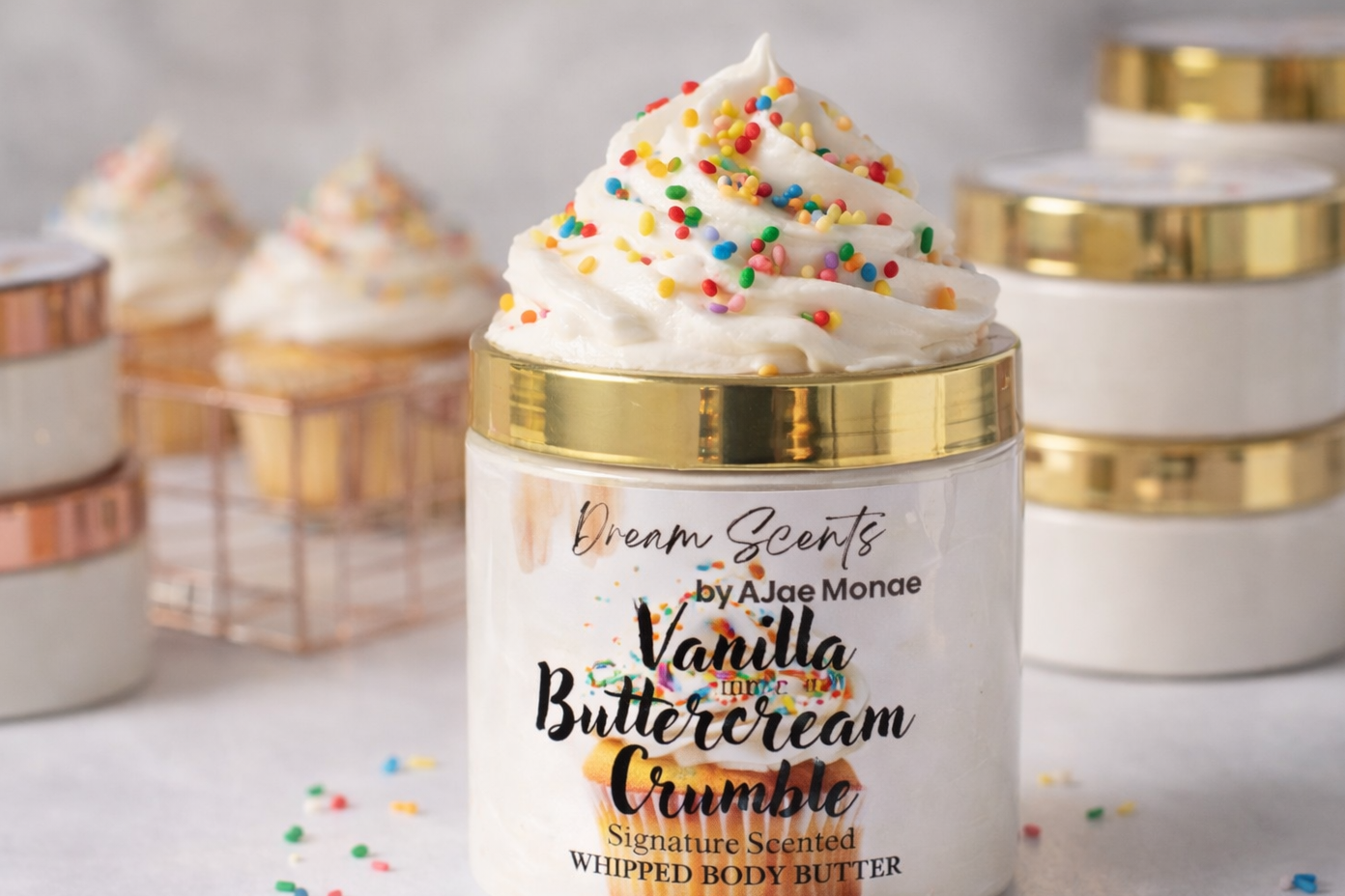 ✨VANILLA BUTTERCREAM CRUMBLE Body Butter 8oz