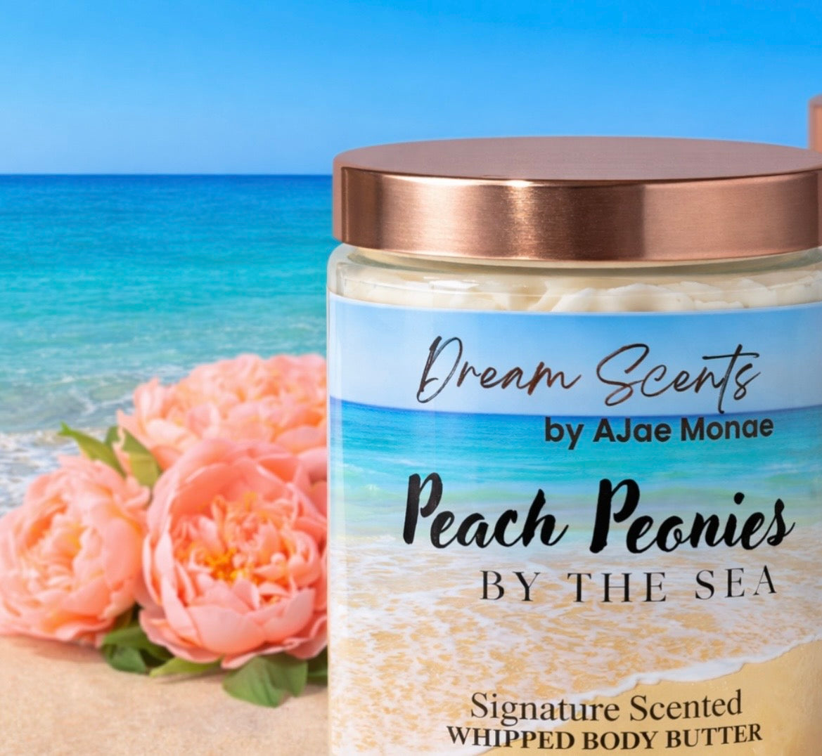 🆕✨4oz PEACH PEONIES BY THE SEA