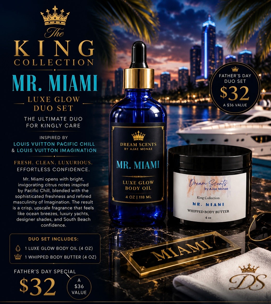 👑 MR. MIAMI - Duo Set