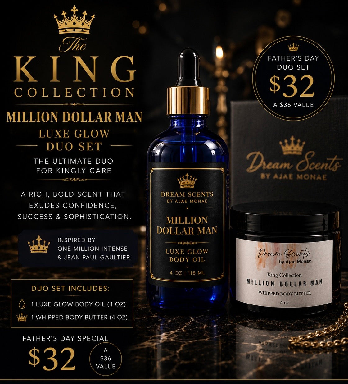 👑 MILLION DOLLAR MAN - Duo Set