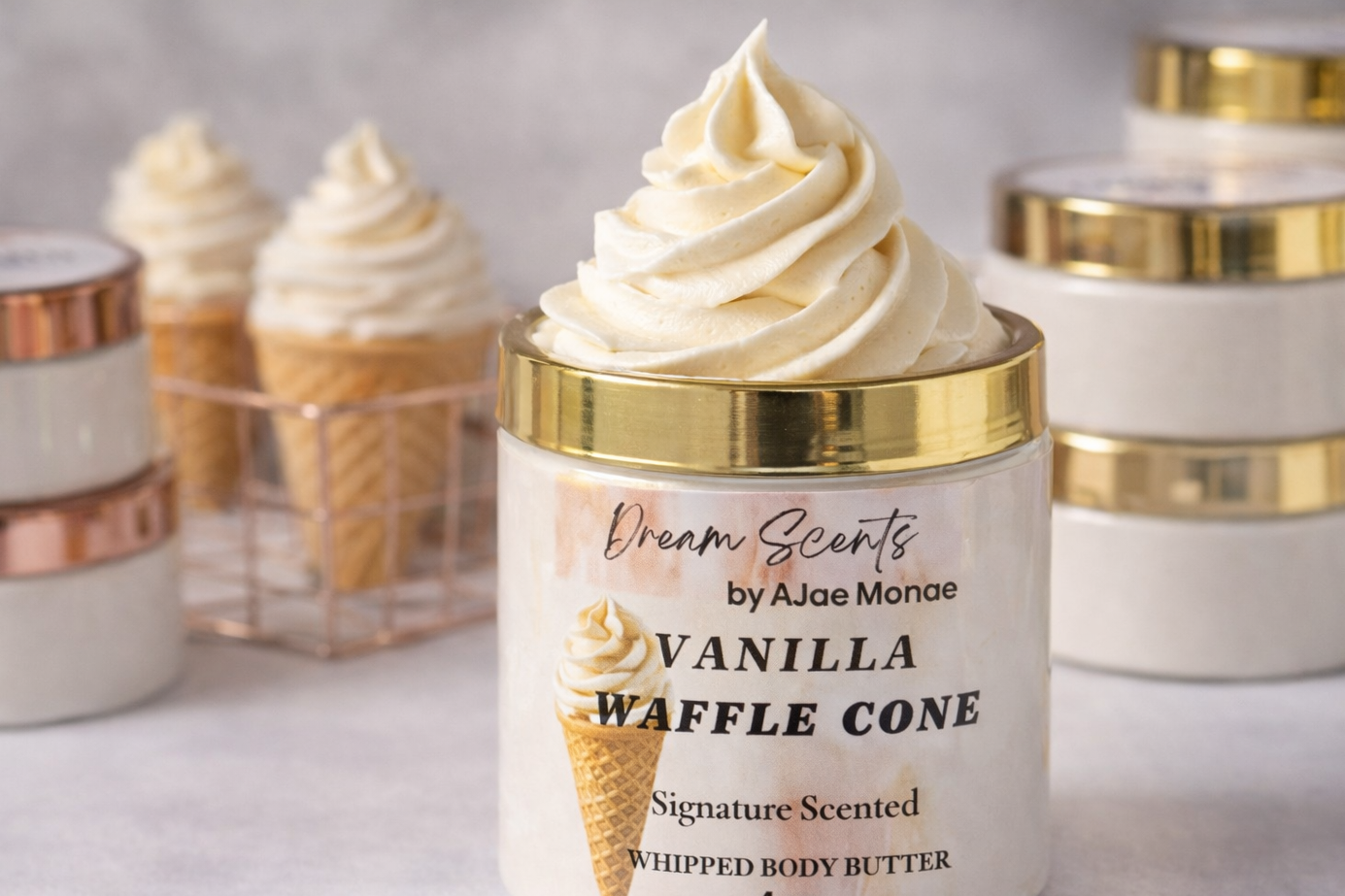 ✨VANILLA WAFFLE CONE Body Butter 8oz